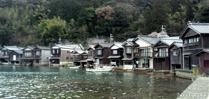 京都　伊根の舟屋３