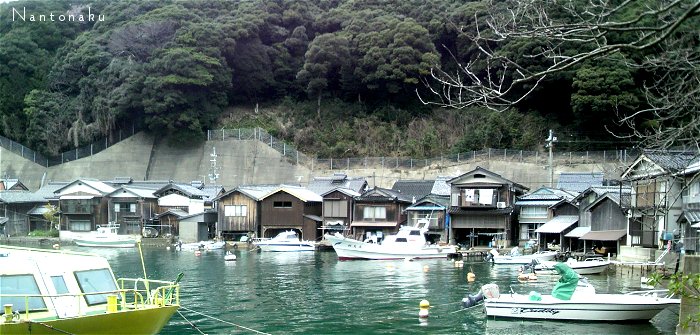 京都　伊根の舟屋１
