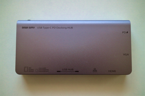 サンワサプライ USB Type-C ドッキングハブ_1