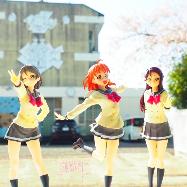 高海千歌&渡辺曜&桜内梨子@内浦