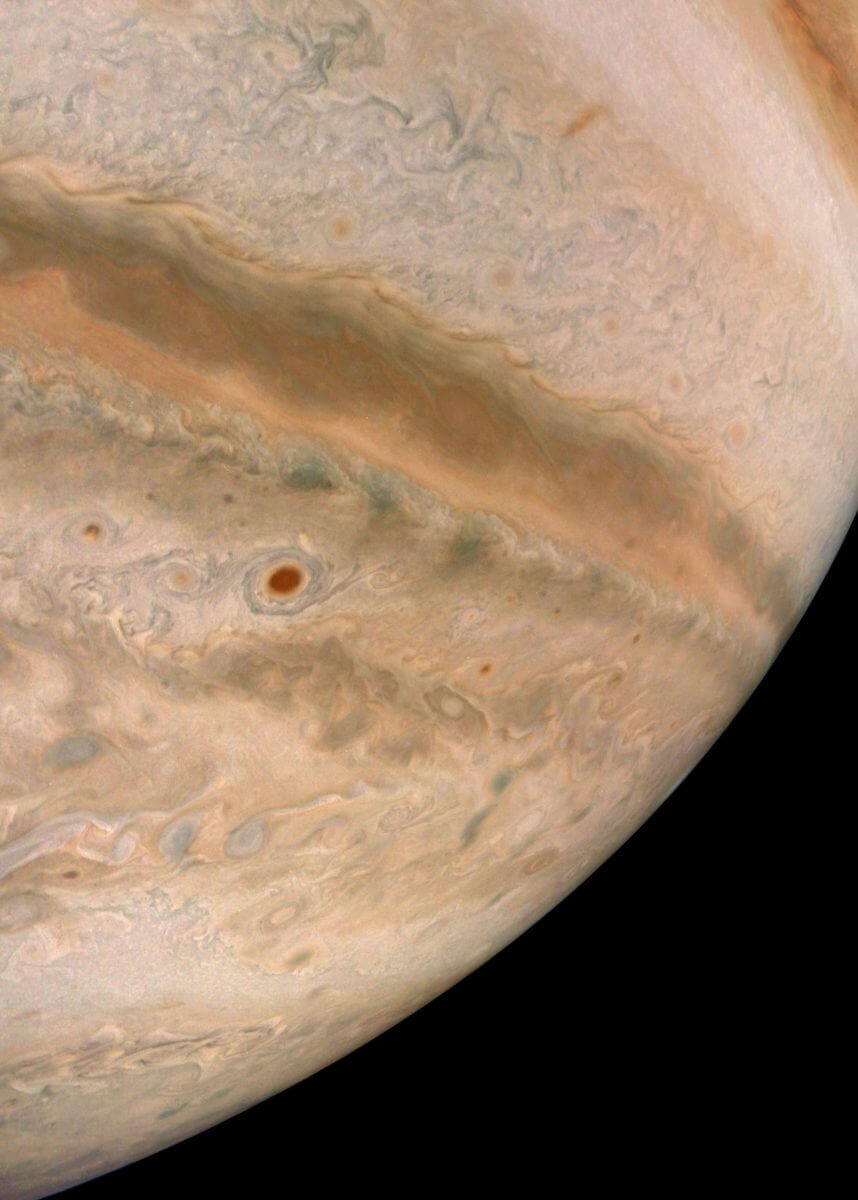 木星の南半球