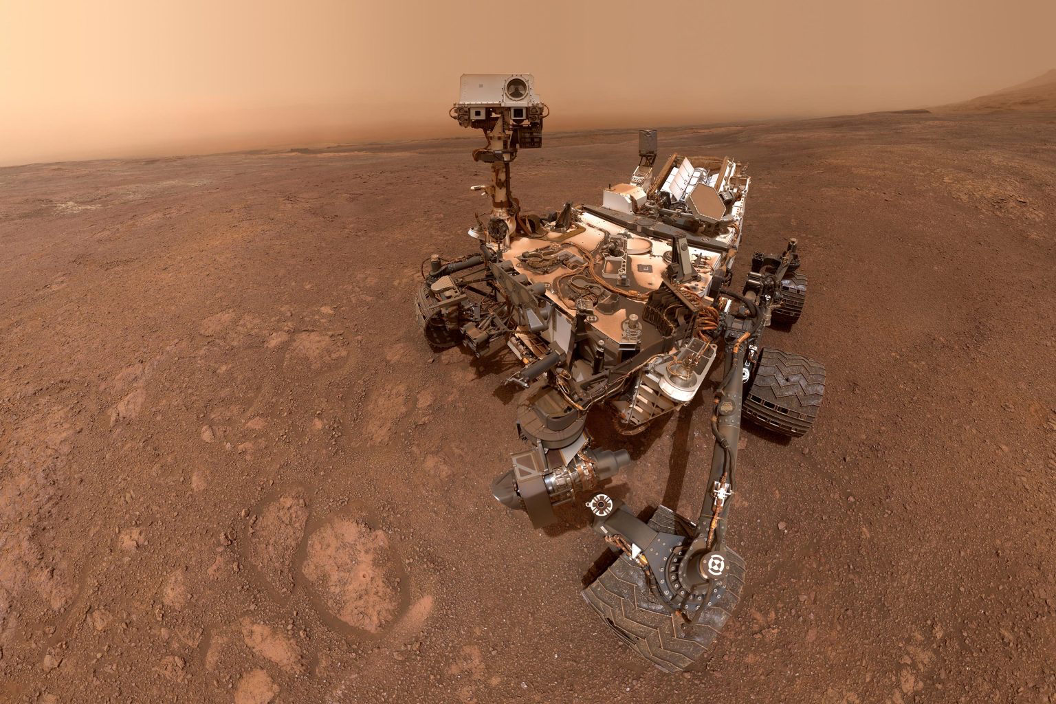 火星で発見された炭素
