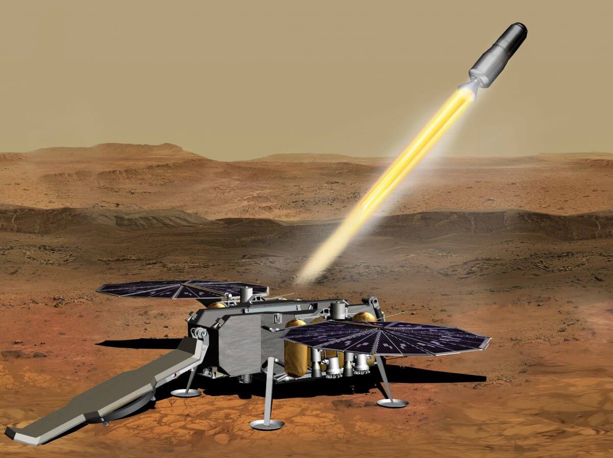 火星サンプルリターンのコンセプト1