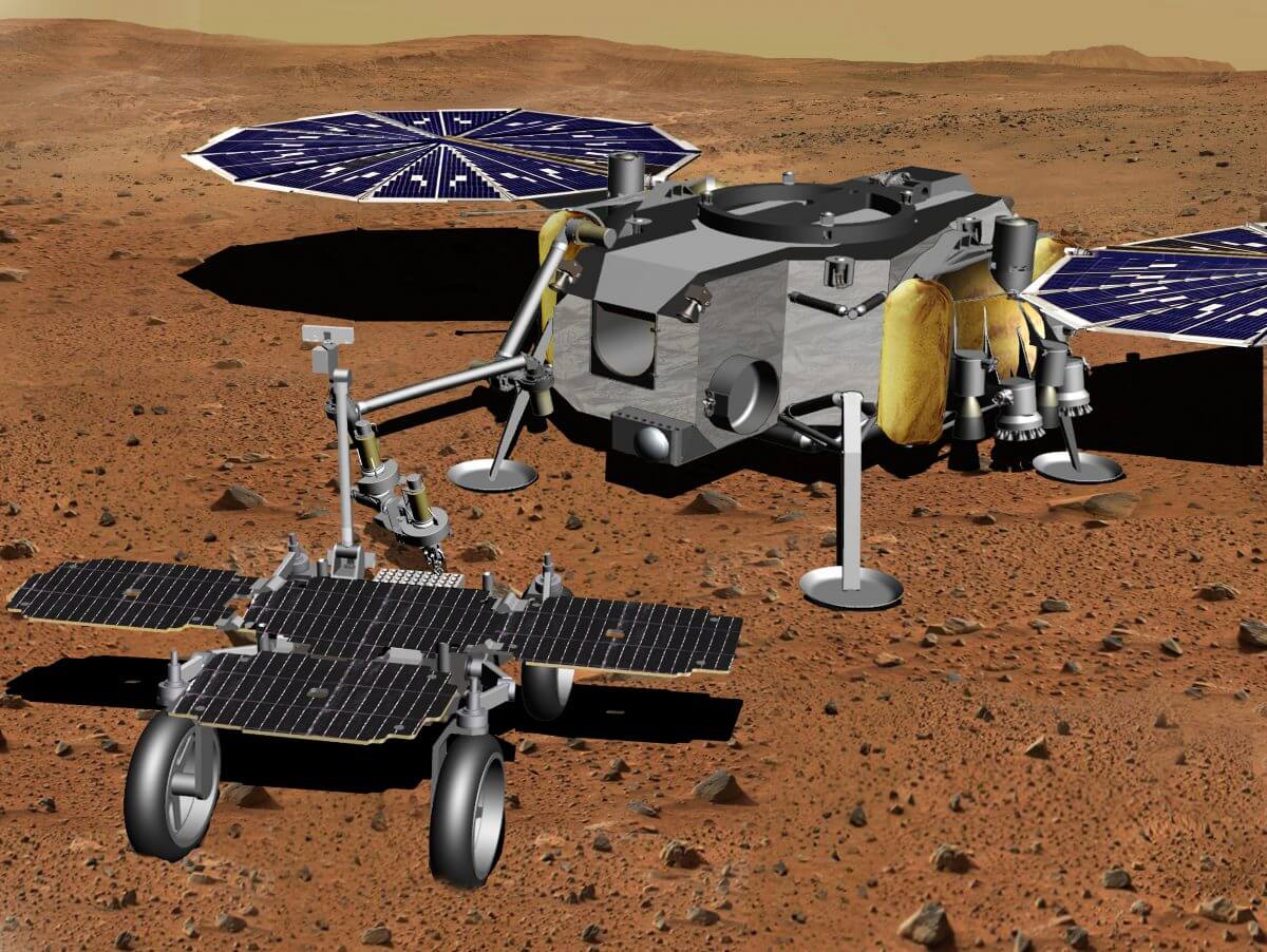 火星サンプルリターンのコンセプト