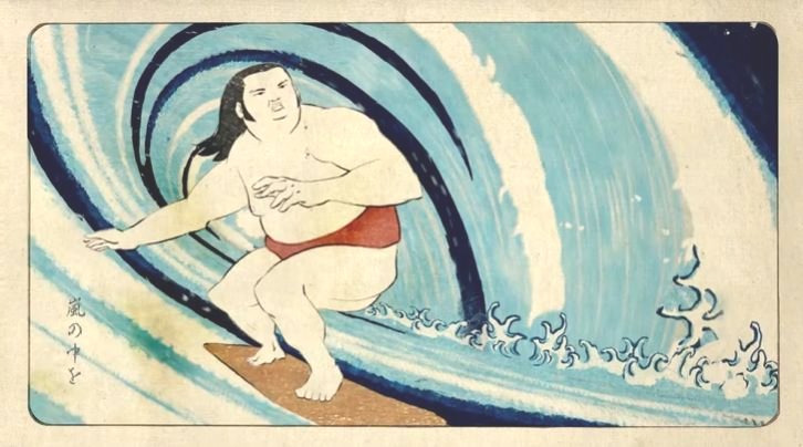 sumo-surfing