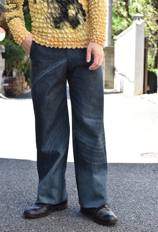 軽量+ストレッチ性+吸水速乾 【MASU 21AW】marble jeans マーブル 