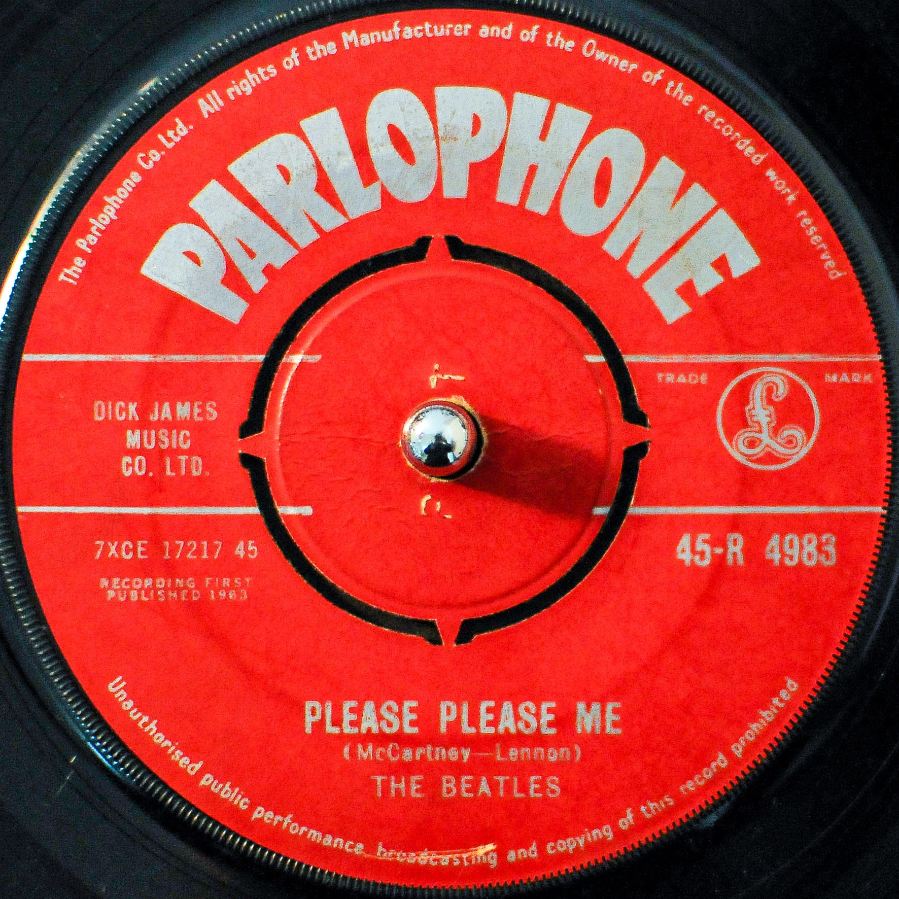 The Beatles - Please Please Me UK Single - The Beatles