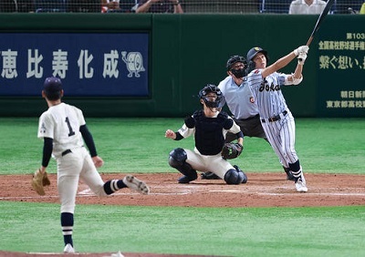 東京ドームで高校野球